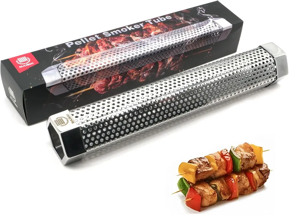 MAISHI 12 Inch Pellet Smoker Tube, 304 Stainless Steel