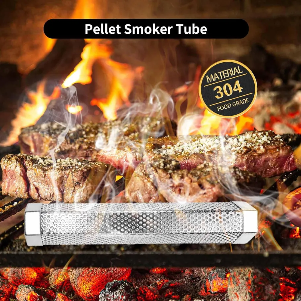 MAISHI 12 Inch Pellet Smoker Tube, 304 Stainless Steel - view 2