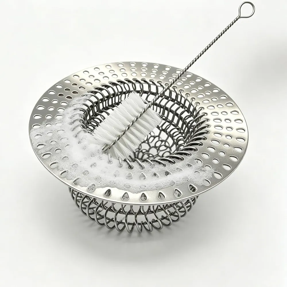 MAISHI 304 Stainless Steel Mesh Kitchen Sink Strainer, 2 Pack - view 3